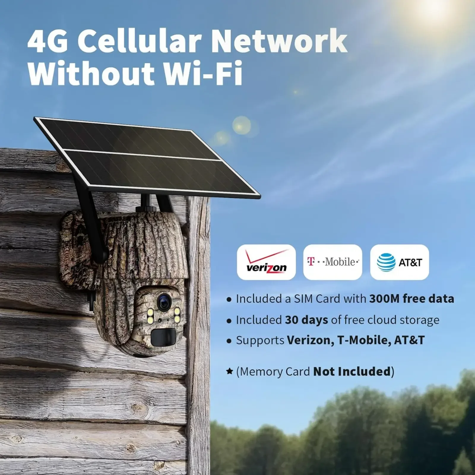 กล้องวงจรปิดไร้สาย 4G LTE ใช้พ - Home Security Premium บทวิจารณ์และราคา