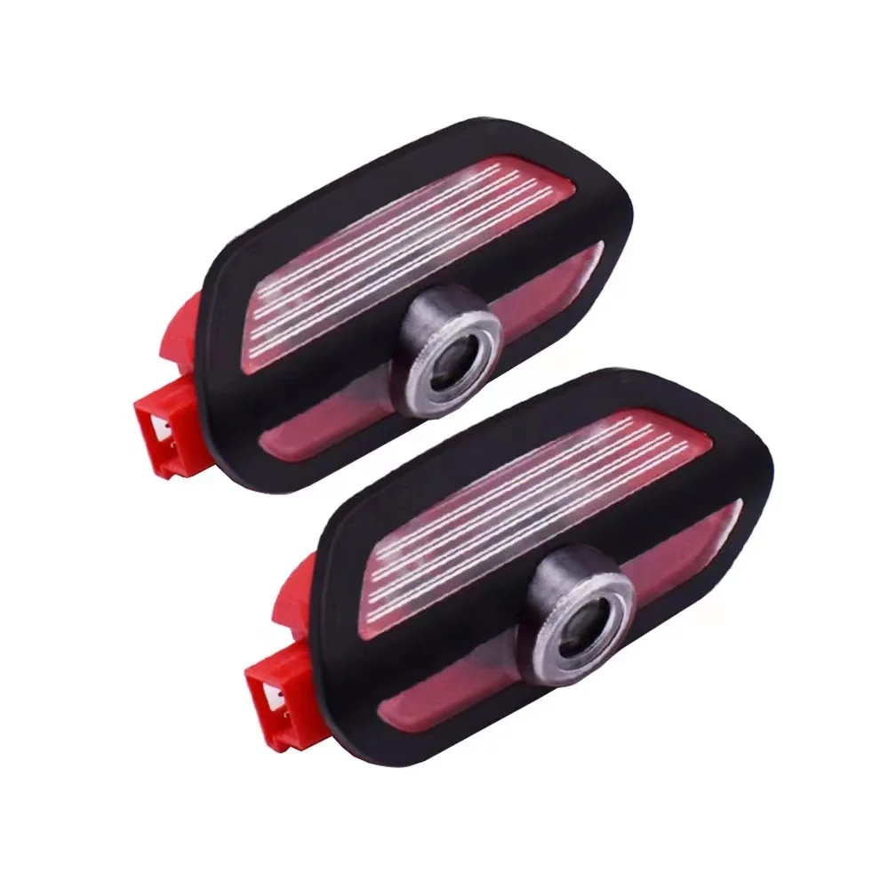 2 ชิ้นประตูรถความปลอดภัย LED โ - Home Security Logo บทวิจารณ์และราคา