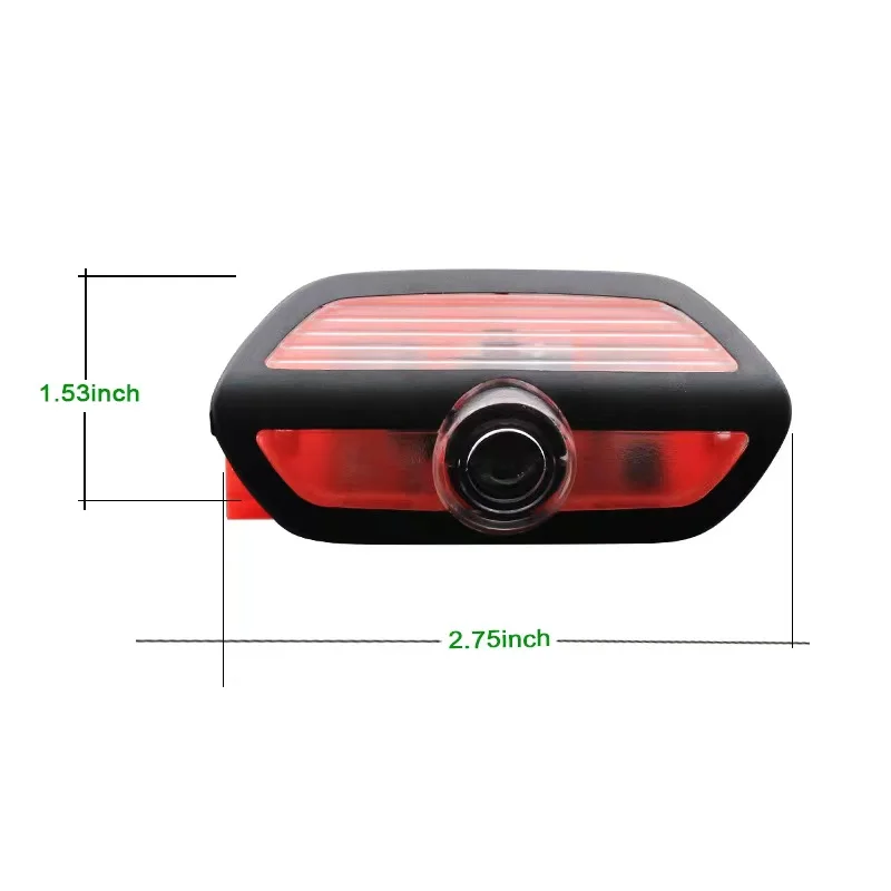 2 ชิ้นประตูรถความปลอดภัย LED โ - Home Security Logo บทวิจารณ์และราคา